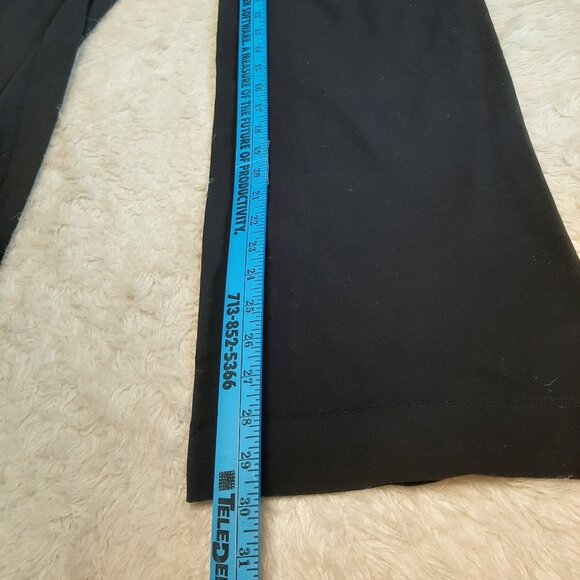 Vintage Lululemon Women's Black Groove Yoga Pants Size 6 - Picture 6 of 10